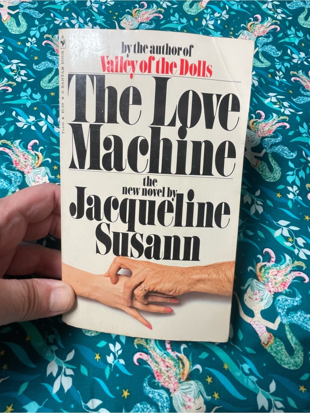 Vintage 1970 paperback edition of The Love Machine Book by Jacqueline Susann
